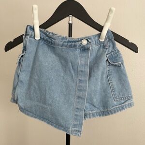 Girls denim Jean skort size 9